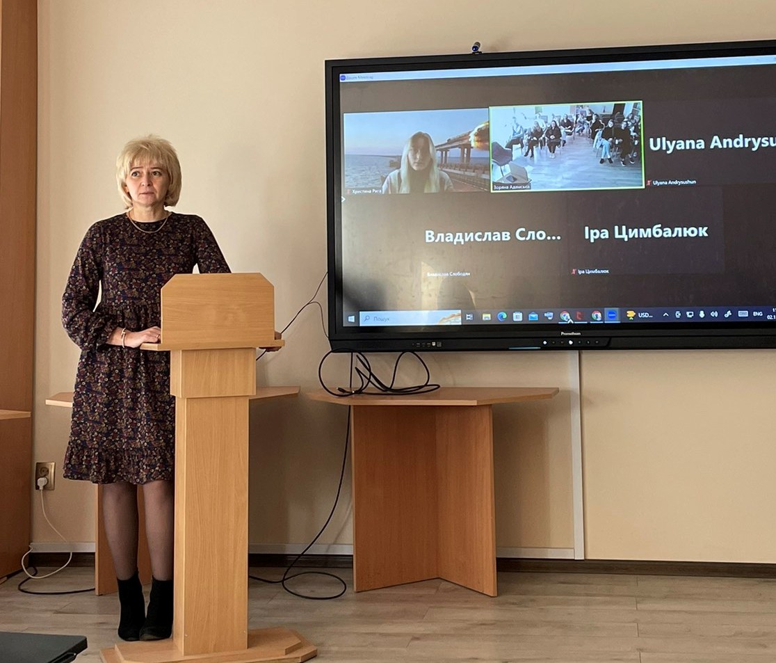 Вітальне слово гаранта ОП Зоряни АДАМСЬКОЇ